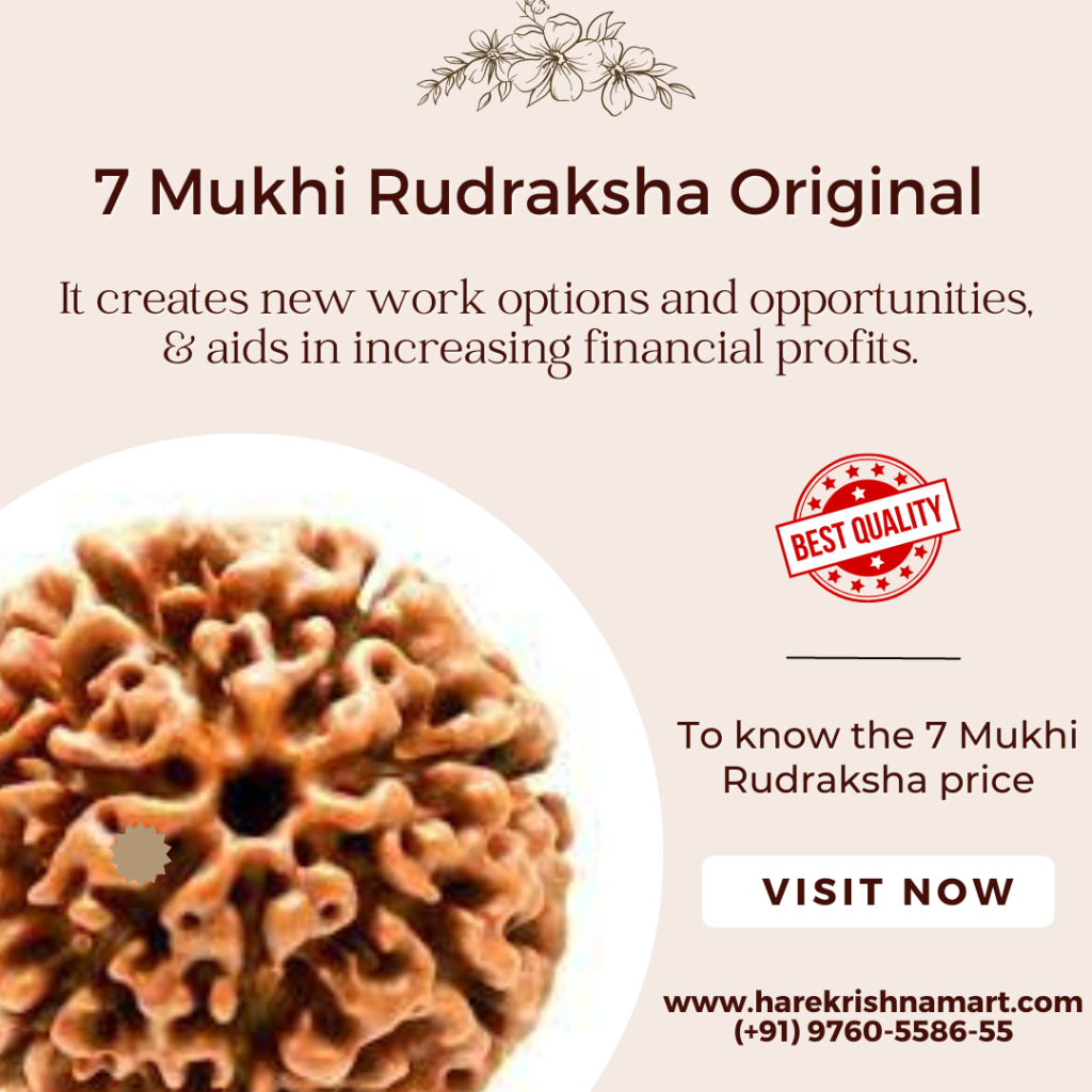 7 mukhi rudraksha price
